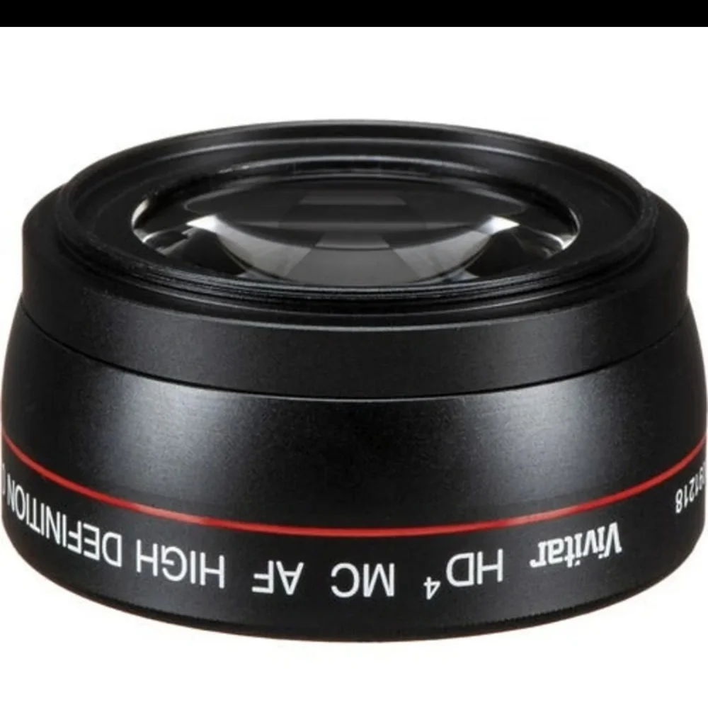 Vivitar 55mm 0.43x Professional Wide Angle Attachment Lens with Macro HD Optics